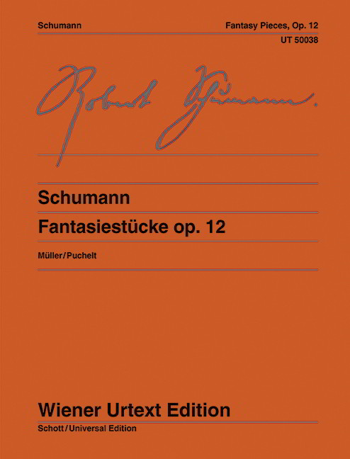 Schumann: Fantasy Pieces Opus 12 for Piano published by Wiener Urtext
